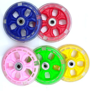 Kids’ bike flash wheel