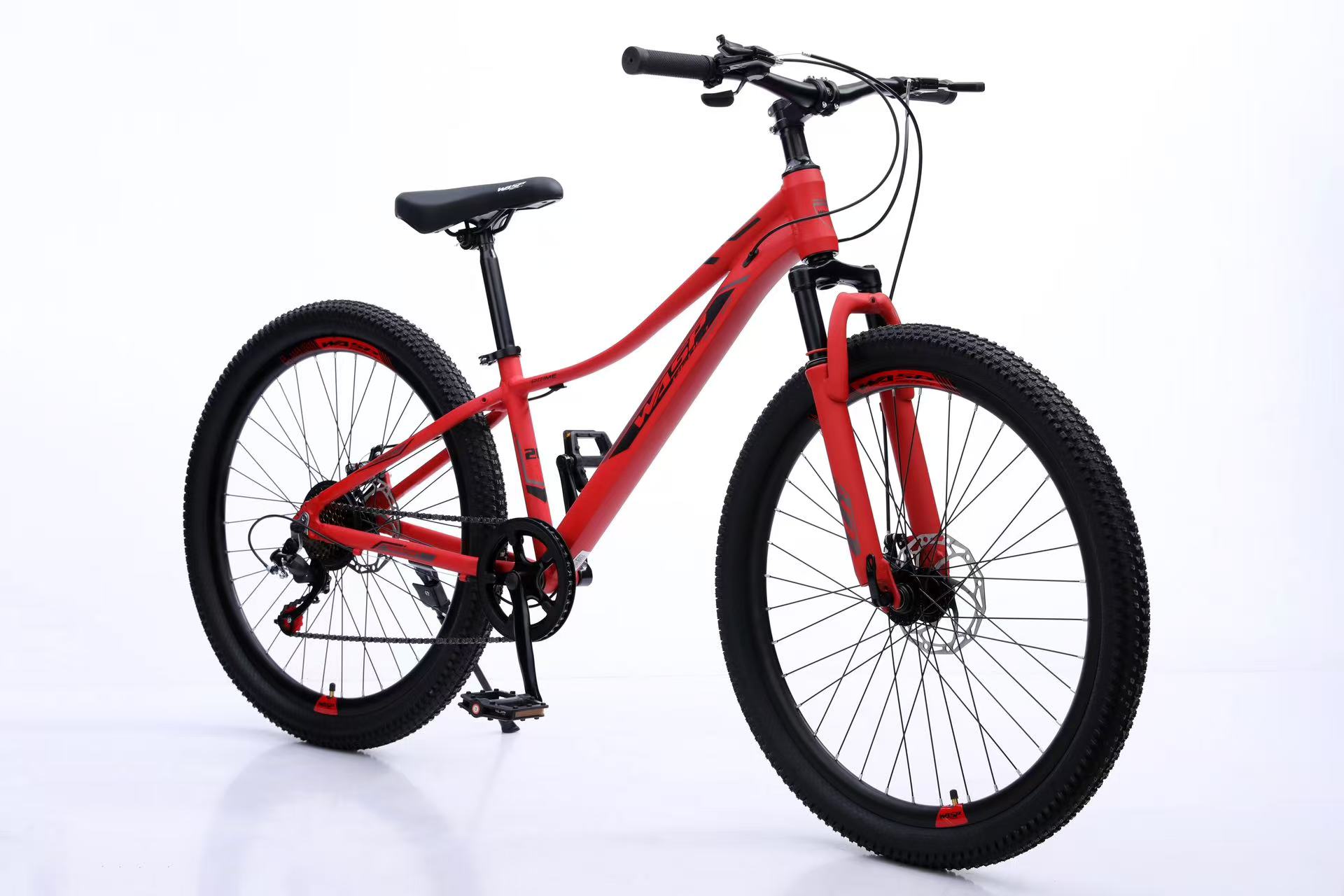 Vibrant Red Women’s Mountain Bike | A Top Choice for Outdoor Riding, Combining Style and Practicality